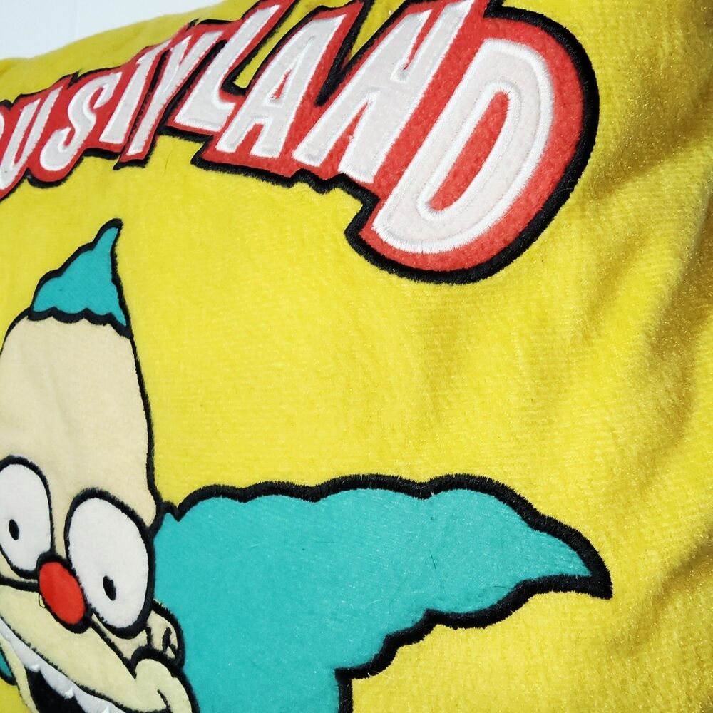 Official Universal Studios Krustyland Krusty the Clown Plush Pillow The SIMPSONS - Picture 6 of 9